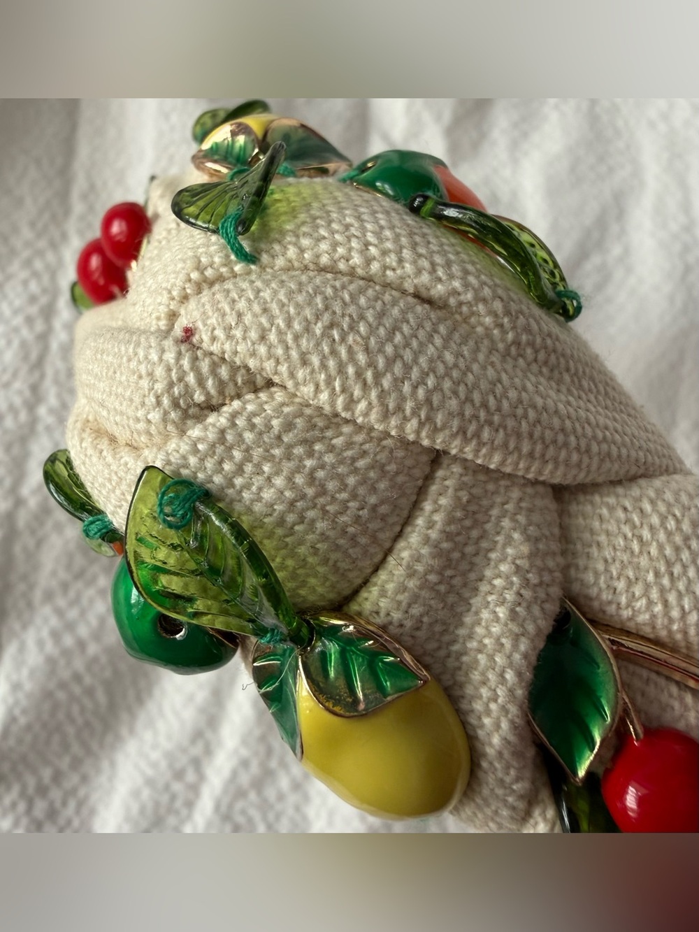 Lele Sadoughi Fruit Salad Knotted Headband - Picture 2 of 12